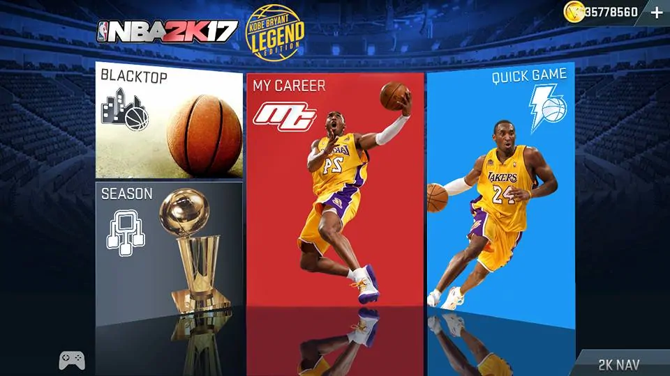 NBA 2k17 Kobe Bryant Edition APK (10)