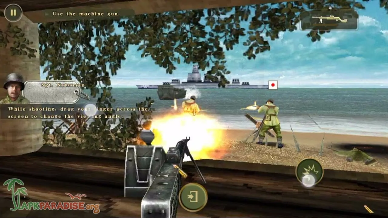 Brothers in Arms 2 Global Front HD Android APK Download For Free (9)