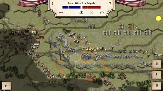 Civil War Gettysburg Android Game Download for Free (1)