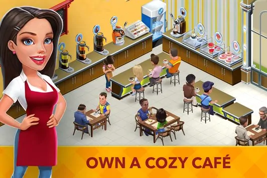 My Cafe Recipes & Stories - World Cooking Game MOD Android APK (4)