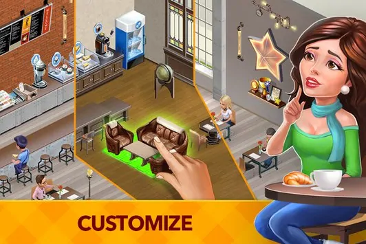 My Cafe Recipes & Stories - World Cooking Game MOD Android APK (5)