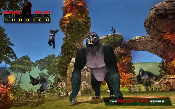 Apes Hunter Android MOD APK Unlimited Money Download (1)