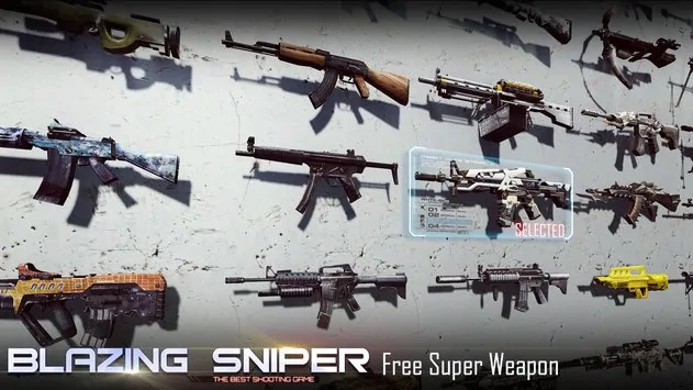 Blazing Sniper - Elite Killer Shoot Hunter Strike MOD APK Download (5)