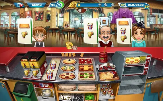 Cooking Fever Android MOD APK Unlimited money Download (2)