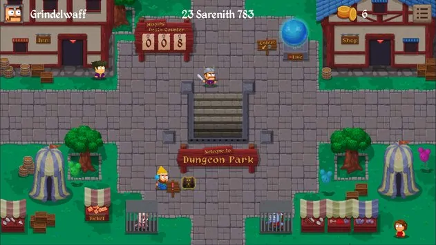 Dungeon Park Heroes Android MOD APK Unlimited Money Download (5)