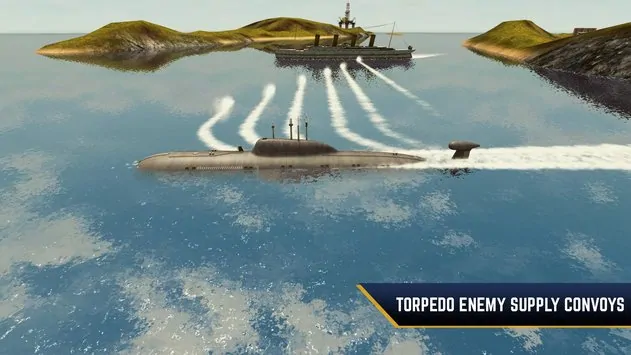 Enemy Waters Submarine and Warship battles Unlimited Money Download (6)