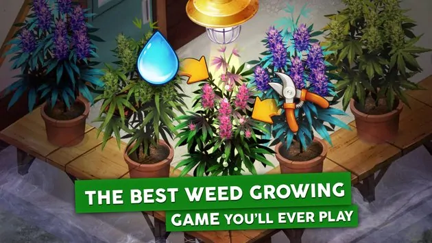 Hempire - Weed Growing Game MOD APK Unlimited Gems Download (1)