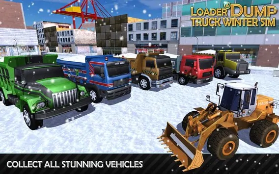 Loader & Dump Truck Winter SIM Android MOD APK Unlimited Money Download (4)