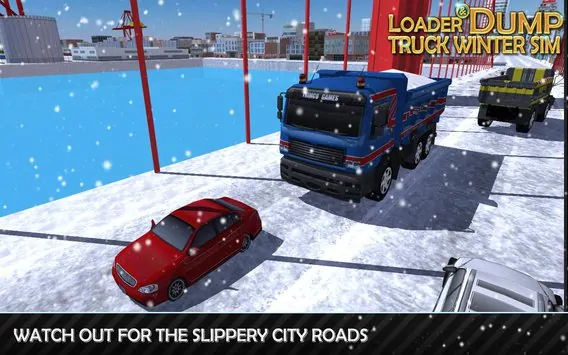 Loader & Dump Truck Winter SIM Android MOD APK Unlimited Money Download (5)
