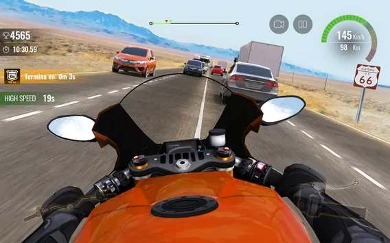 Moto Traffic Race 2 Android MOD APK Unlimited Money Download (1)