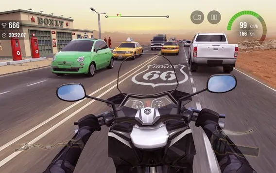 Moto Traffic Race 2 Android MOD APK Unlimited Money Download (3)