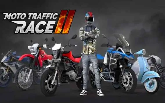 Moto Traffic Race 2 Android MOD APK Unlimited Money Download (4)