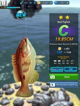 Monster Fishing 2018 Mod Apk Download 10