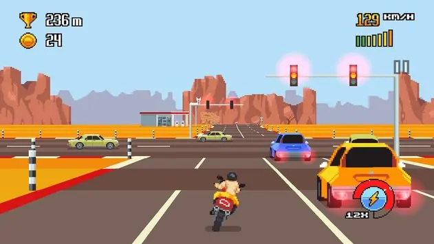 Retro Highway Mod Apk Android Download (6)