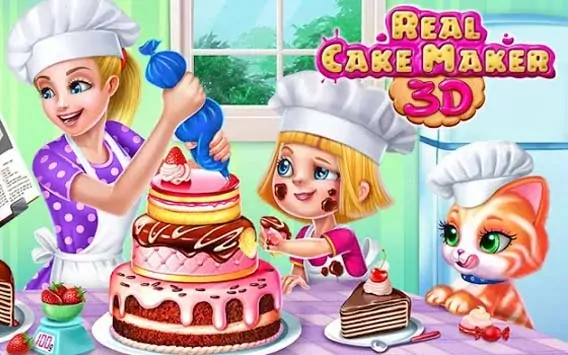 Real Cake Maker 3d Mod Apk Android Download (1)