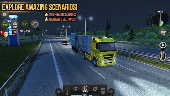 Truck Simulator 2018 Europe Mod Apk Android Download (2)