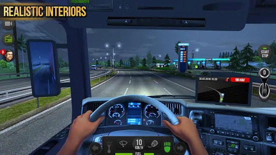Truck Simulator 2018 Europe Mod Apk Android Download (4)