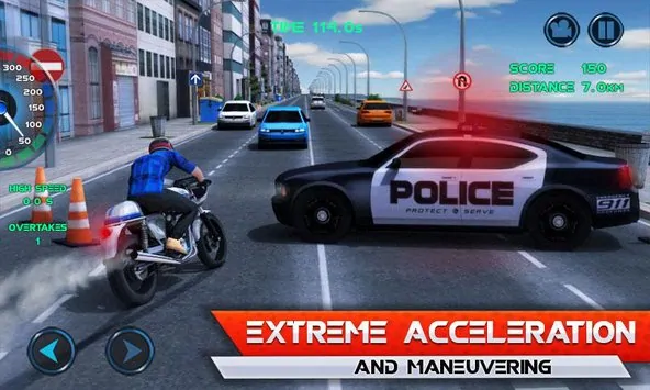 Moto Traffic Race Mod Apk Android Download (2)