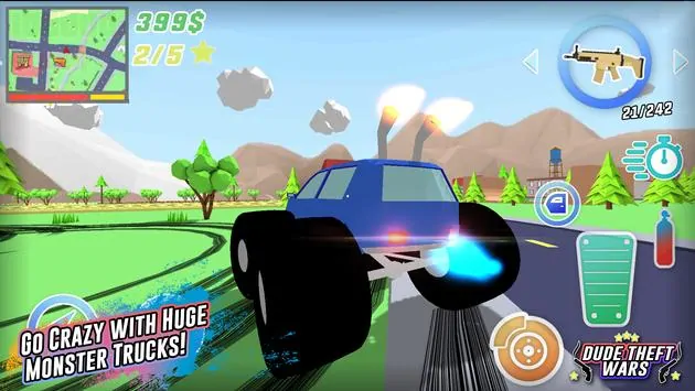 Dude Theft Wars Mod Apk Android Download (8)