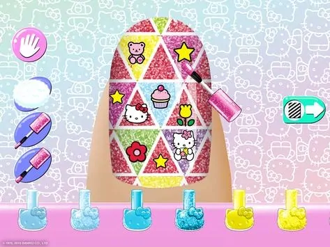 Hello Kitty Nail Salon Mod Apk Download (2)